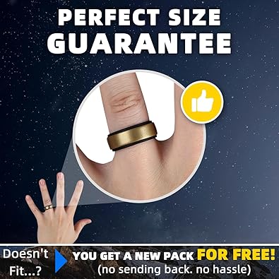 Silicone Rings for Men 1/4/5/6/7 Multipack of Breathable Mens Silicone Rubber Wedding Rings Bands - Step Edge